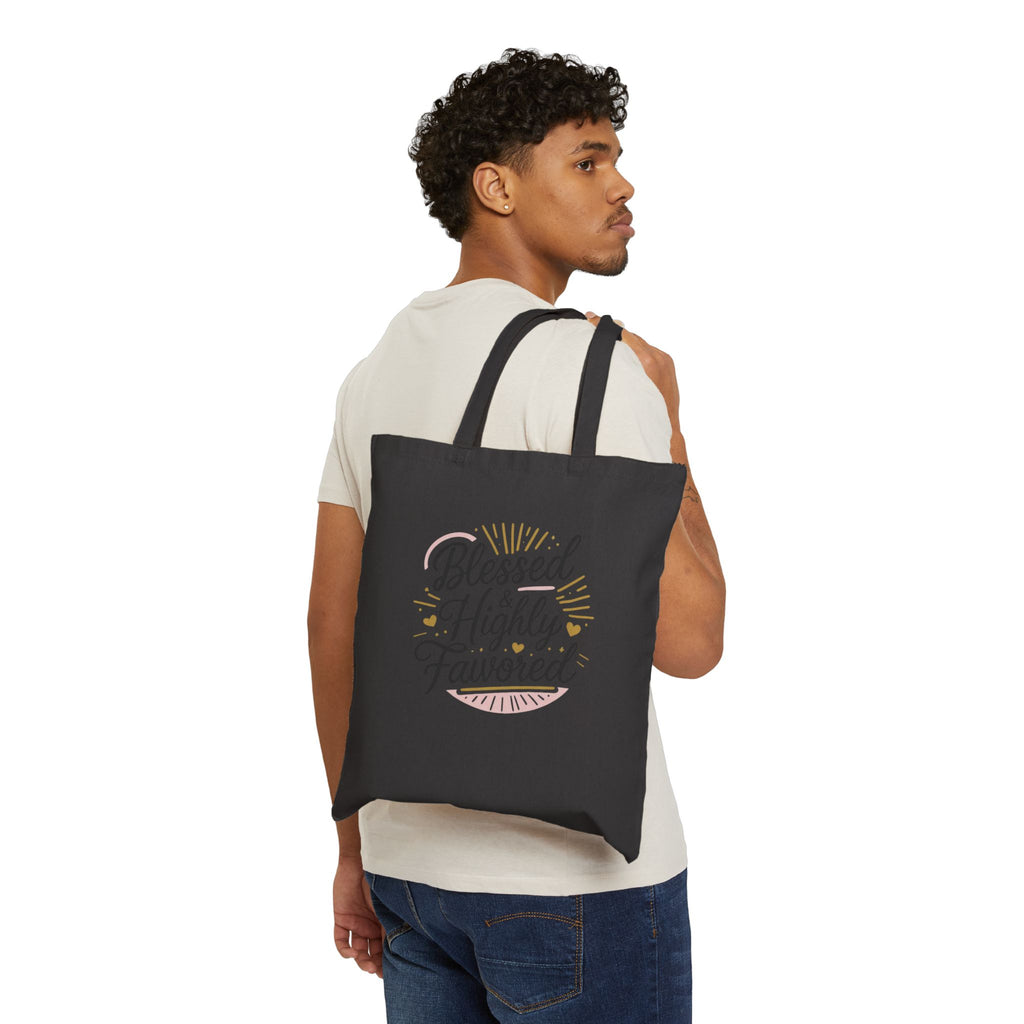 Faith Quote Cotton Canvas Tote Bag | Christian Accessories for Adults – Cozy Haven