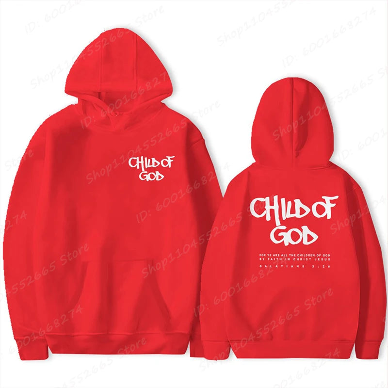 I Am a Child of God Hoodie – Christian Faith Sweatshirt for Women | Prayer Pullover