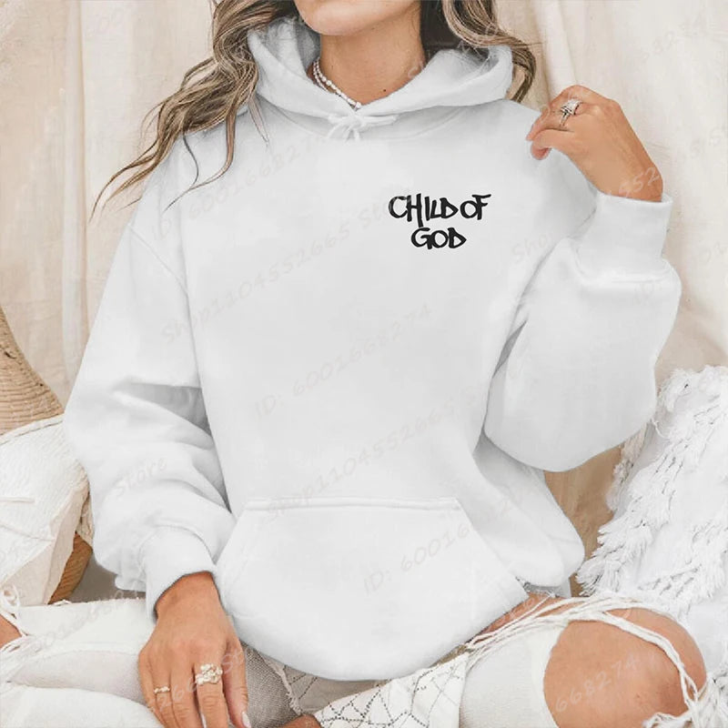 I Am a Child of God Hoodie – Christian Faith Sweatshirt for Women | Prayer Pullover