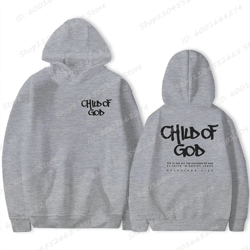 I Am a Child of God Hoodie – Christian Faith Sweatshirt for Women | Prayer Pullover