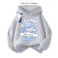 Kids Kawaii Cinnamoroll Cartoon Sweatshirt – Cute Dog Hoodie for Children | Sizes 100–160