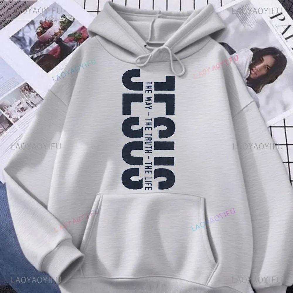 The Way The Truth The Life Hoodie | John 14:6 Christian Sweatshirt