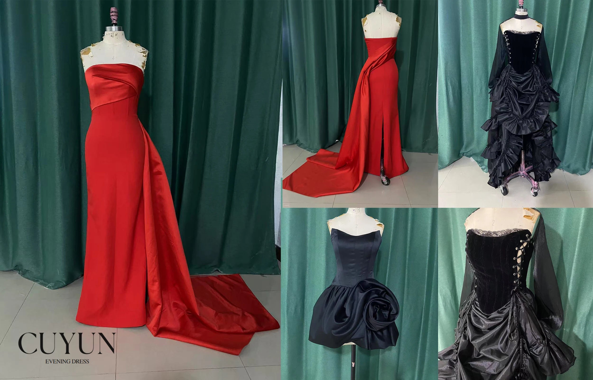 Navy Blue Formal Evening Gown – Floor-Length Sleeveless Banquet Party Dress