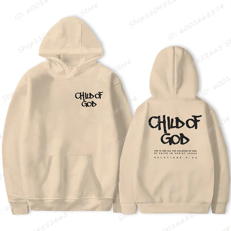 I Am a Child of God Hoodie – Christian Faith Sweatshirt for Women | Prayer Pullover