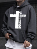 Men's Christian Faith Hoodie – Fleece Pullover with Pocket