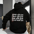 Men's Christian God Graphic Hoodie – Long Sleeve Faith Pullover | All Season