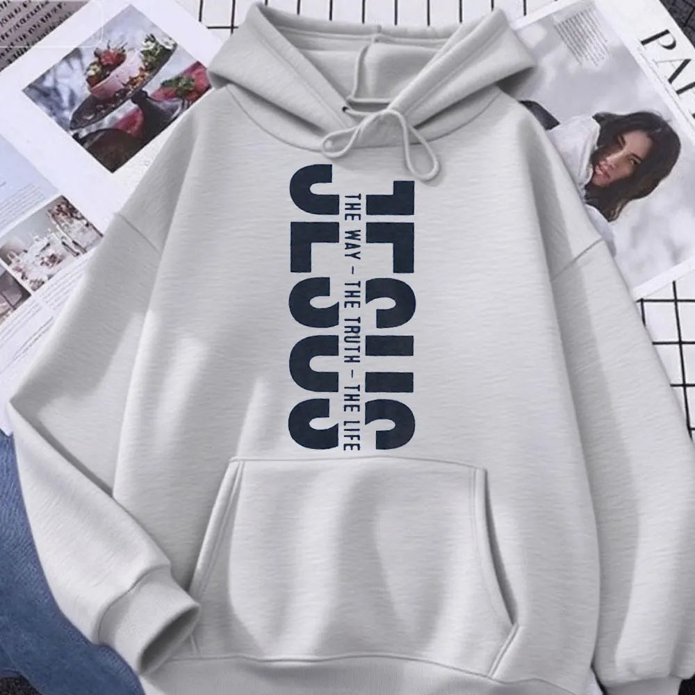 The Way The Truth The Life Hoodie | John 14:6 Christian Sweatshirt