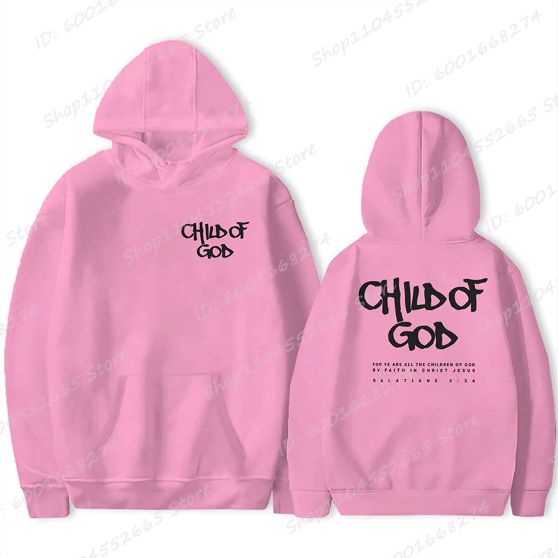 I Am a Child of God Hoodie – Christian Faith Sweatshirt for Women | Prayer Pullover