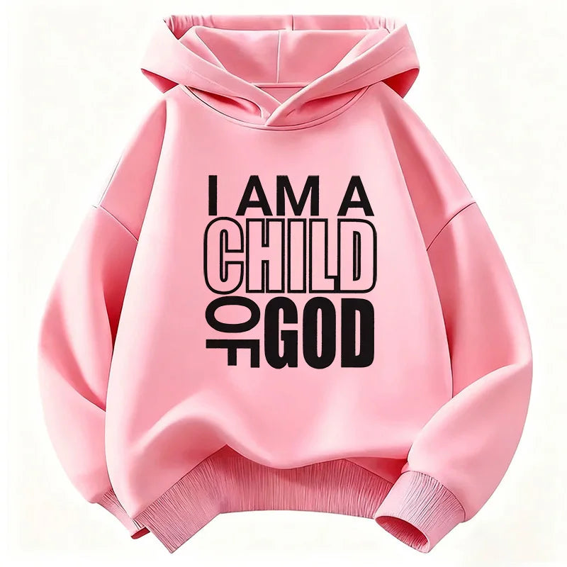 I Am A Child of God Kids Hoodie | Christian Children's Sweatshirt