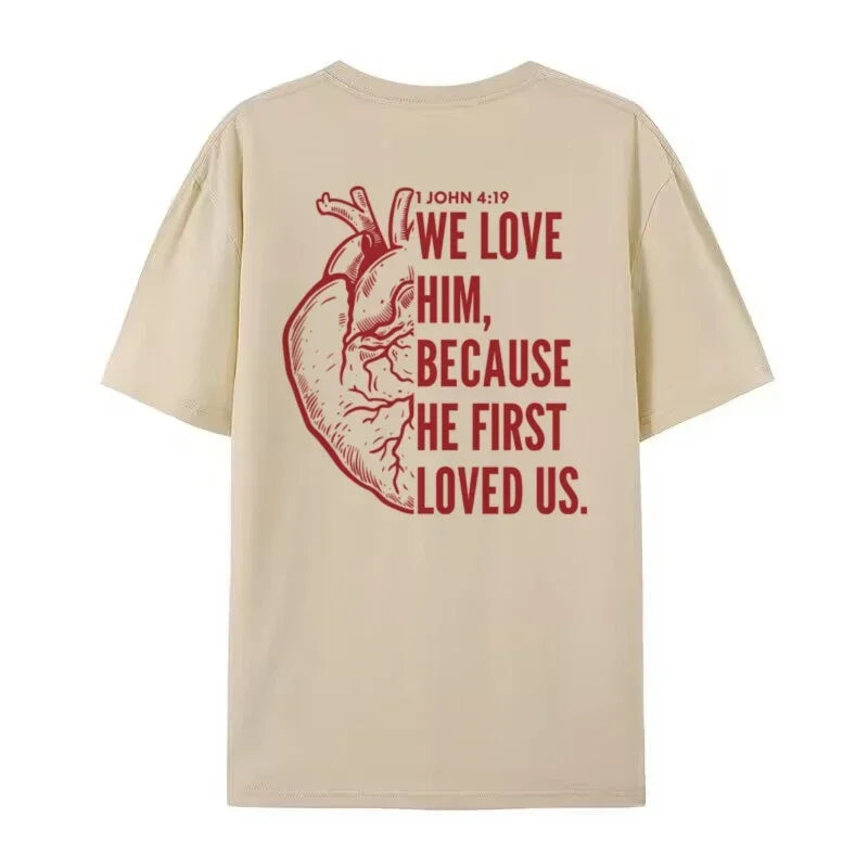 Jesus Faith Bible Verse T-Shirt – Christian Back Print Tee for Men & Women