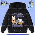 Kids Cartoon Winter Hoodie – Thick Warm Fleece Sweatshirt for Boys & Girls | Sizes 100–160