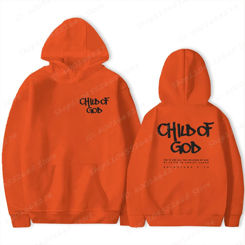 I Am a Child of God Hoodie – Christian Faith Sweatshirt for Women | Prayer Pullover