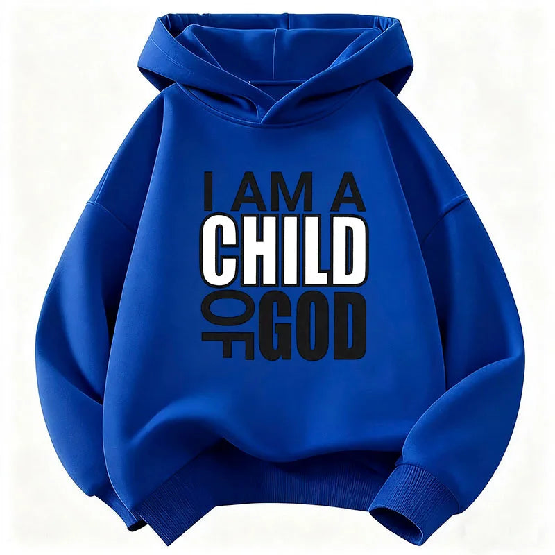 I Am A Child of God Kids Hoodie | Christian Children's Sweatshirt