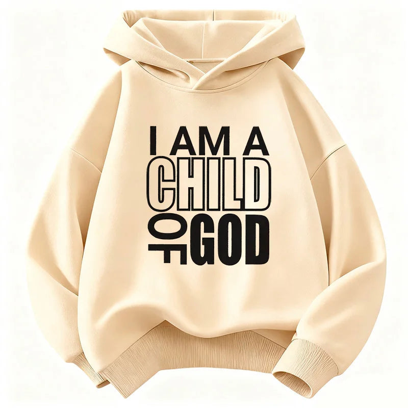 I Am A Child of God Kids Hoodie | Christian Children's Sweatshirt