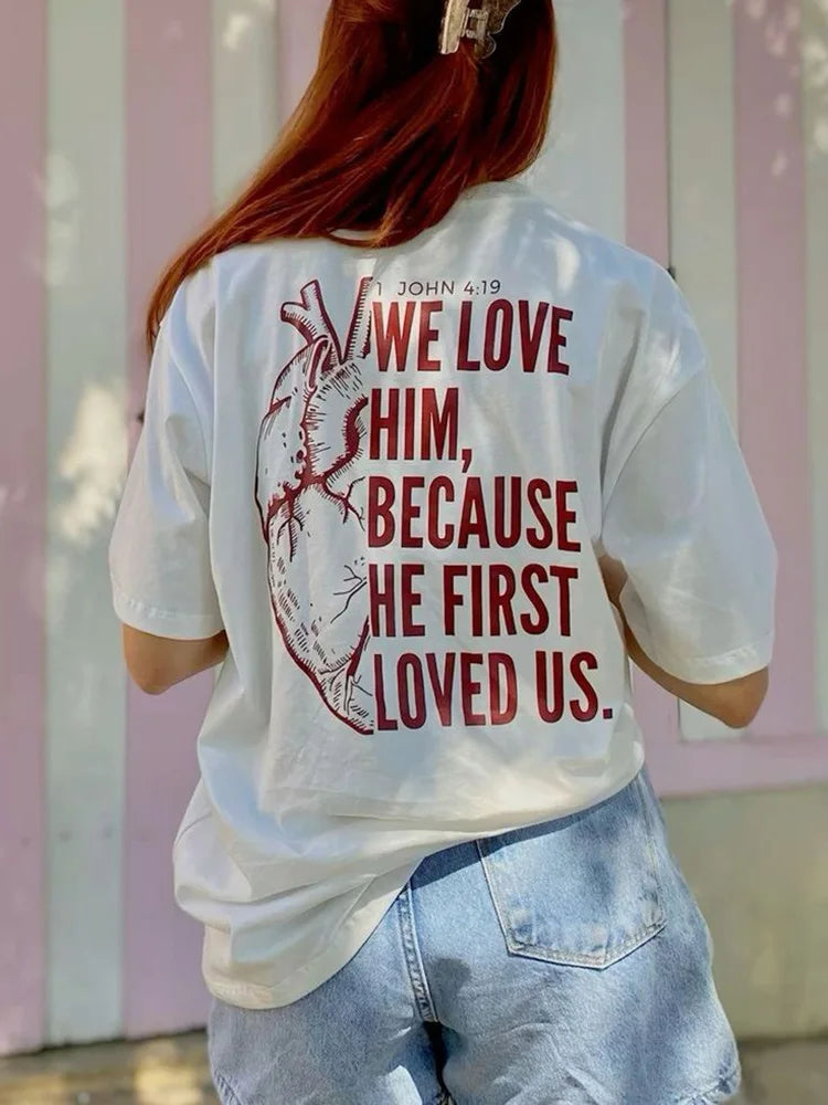 Jesus Faith Bible Verse T-Shirt – Christian Back Print Tee for Men & Women