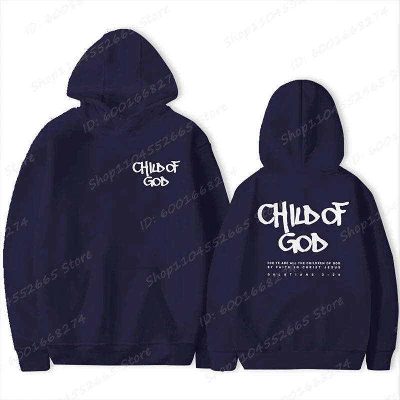 I Am a Child of God Hoodie – Christian Faith Sweatshirt for Women | Prayer Pullover