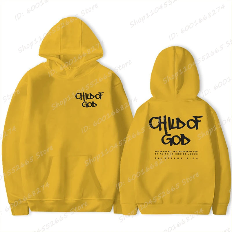 I Am a Child of God Hoodie – Christian Faith Sweatshirt for Women | Prayer Pullover