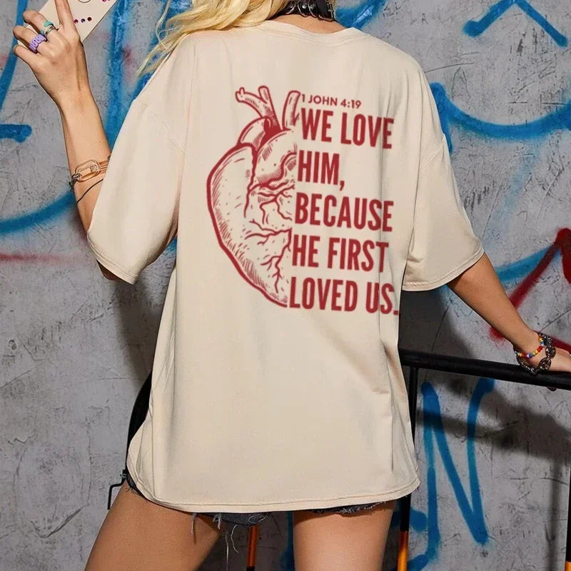 Jesus Faith Bible Verse T-Shirt – Christian Back Print Tee for Men & Women