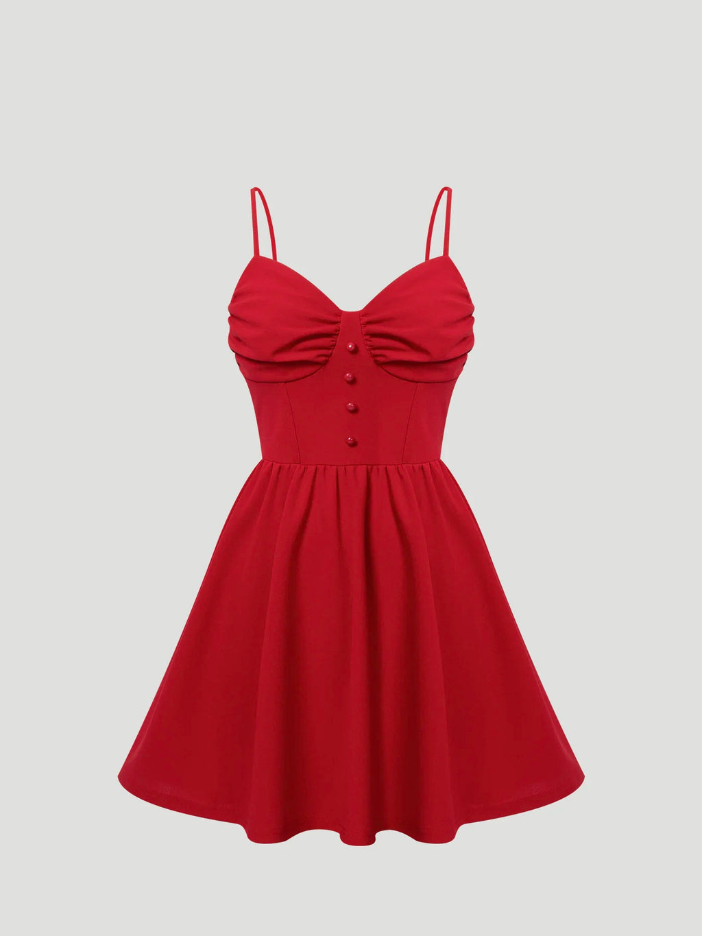 Women Spaghetti Strap Mini Dress Sweetheart Neck Corset Waist A Line Dress Cute Spring Summer Date Night Party Flared Dress