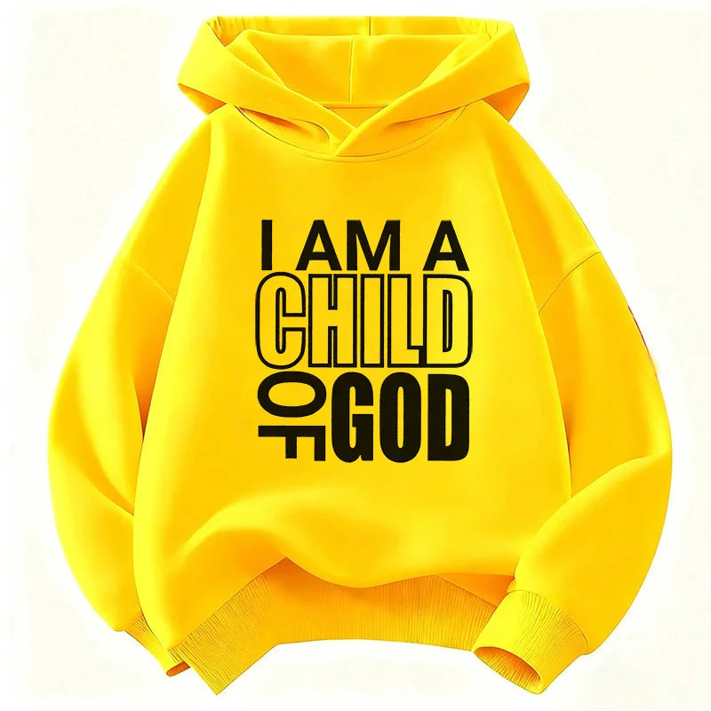 I Am A Child of God Kids Hoodie | Christian Children's Sweatshirt