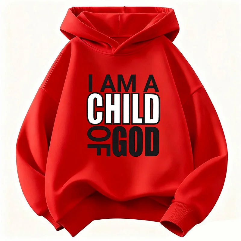 I Am A Child of God Kids Hoodie | Christian Children's Sweatshirt